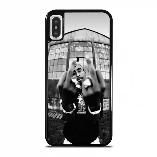 2 Pac Sakur Color iPhone X-XS Case