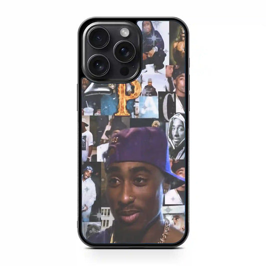 2 Pac Sakur Cool iPhone 15 Pro Case