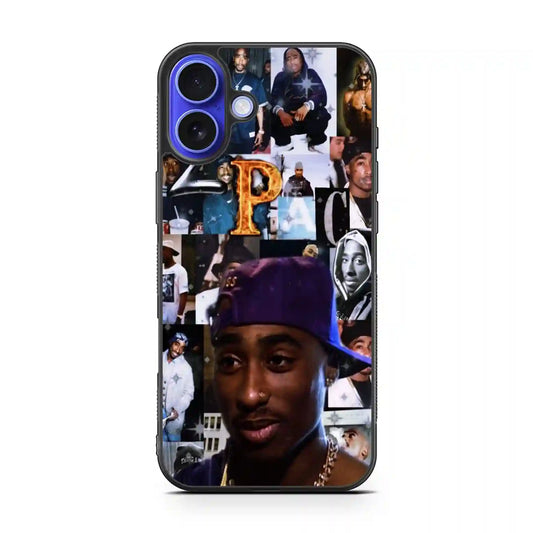 2 Pac Sakur Cool iPhone 16 Plus Case