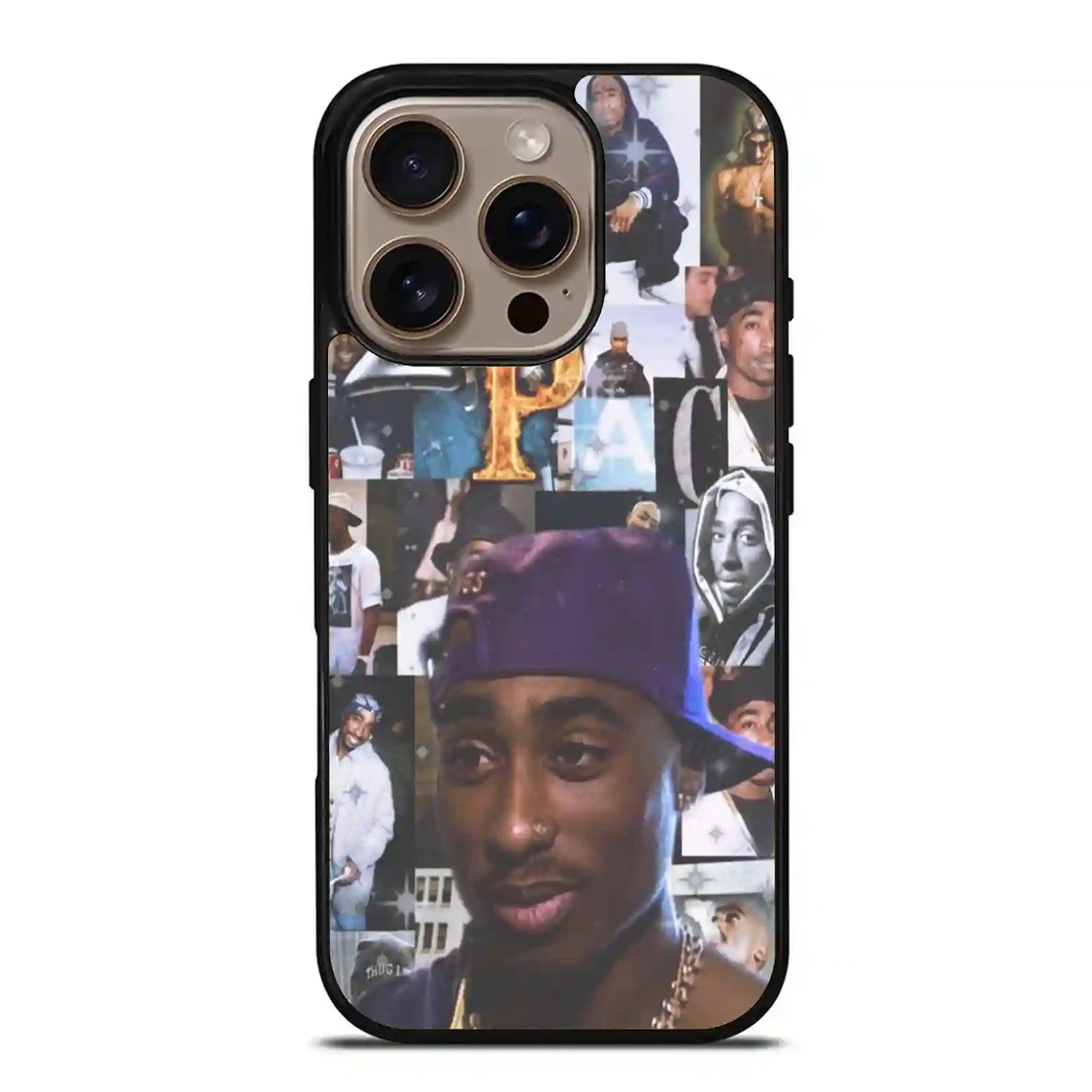 2 Pac Sakur Cool iPhone 16 Pro Max Case