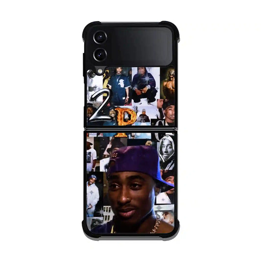 2 Pac Sakur Cool Samsung Z3 Flip Case