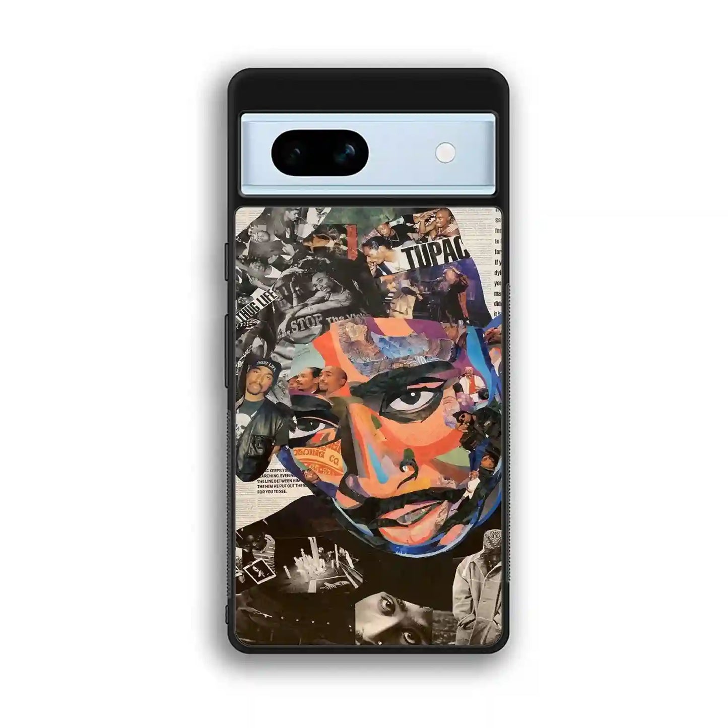 2 Pac Sakur Design Google Pixel 8A Case