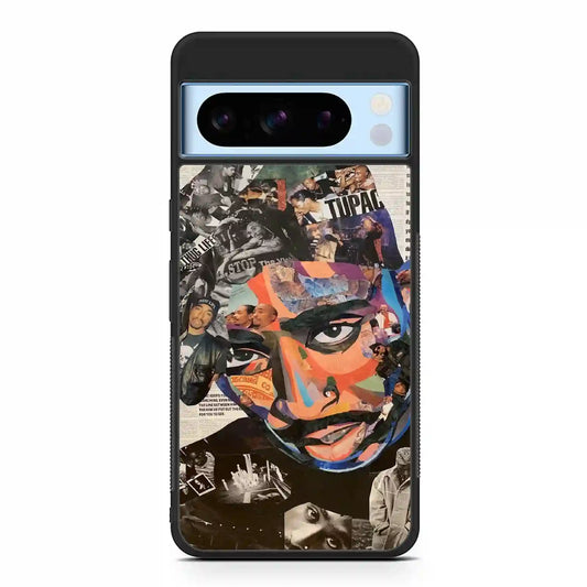 2 Pac Sakur Design Google Pixel 8 Pro Case