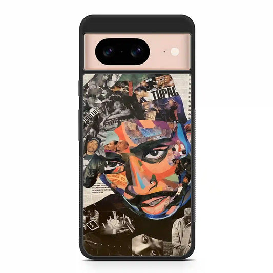 2 Pac Sakur Design Google Pixel 8 Case