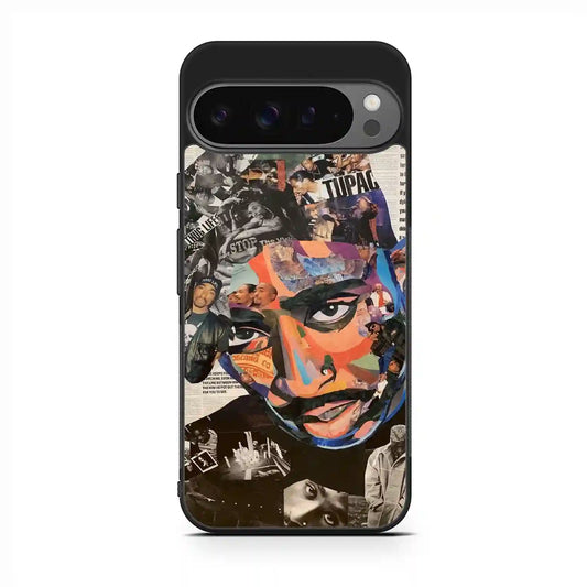 2 Pac Sakur Design Google Pixel 9 Pro Case