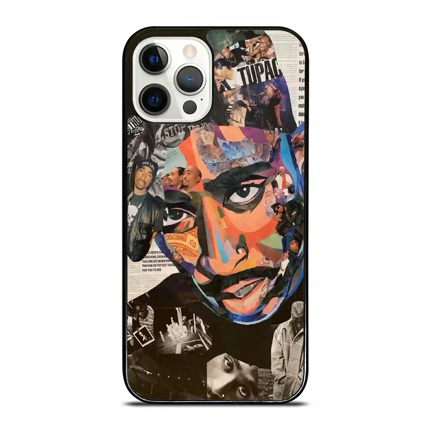 2 Pac Sakur Design iPhone 12 Pro Case