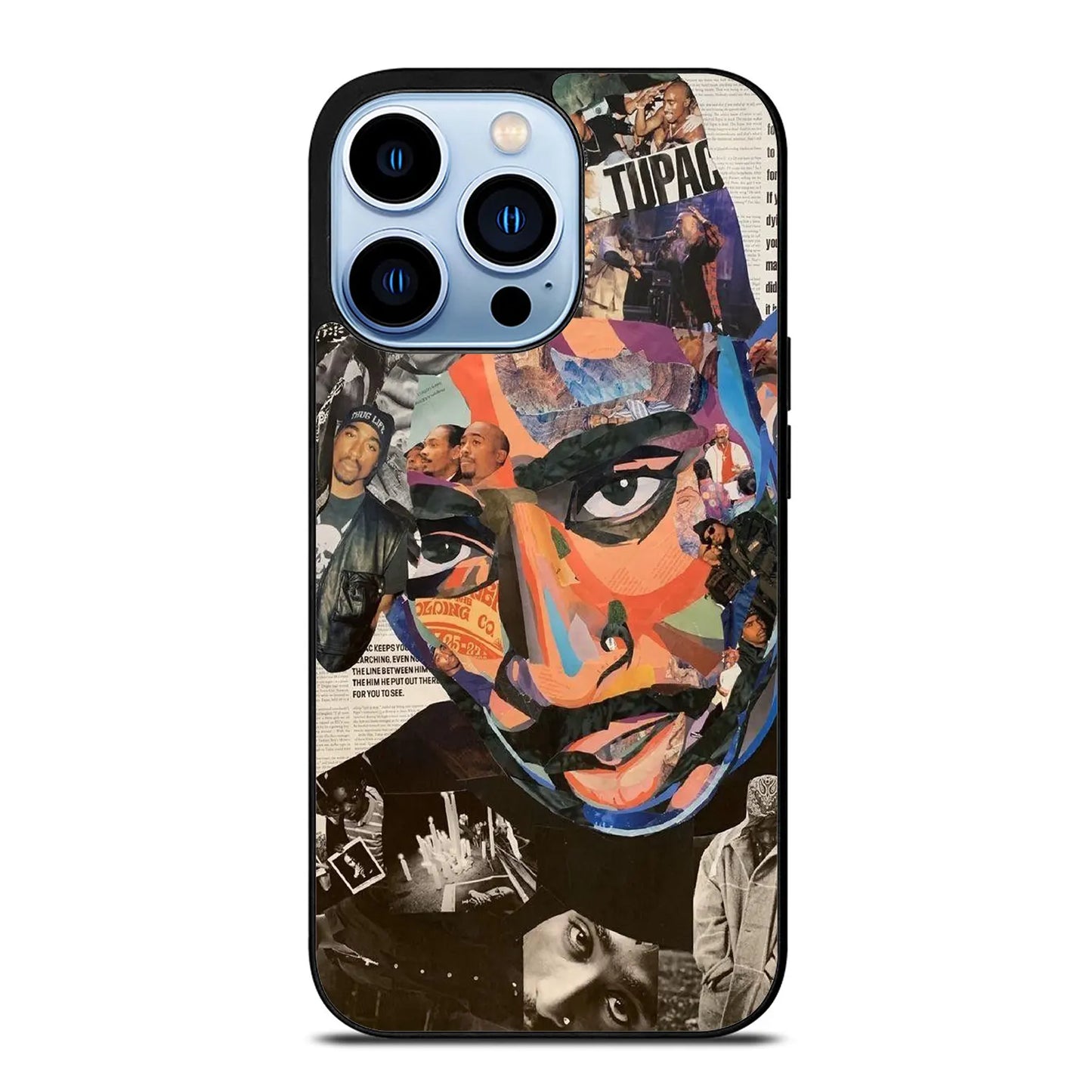 2 Pac Sakur Design iPhone 13 Pro Max Case