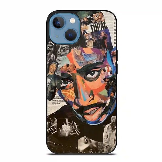 2 Pac Sakur Design iPhone 14 Plus Case