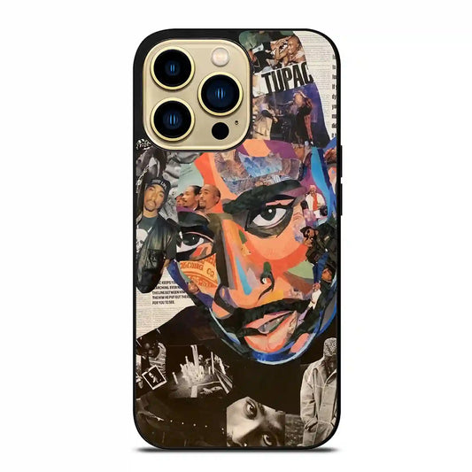 2 Pac Sakur Design iPhone 14 Pro Max Case