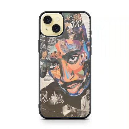 2 Pac Sakur Design iPhone 15 Plus Case