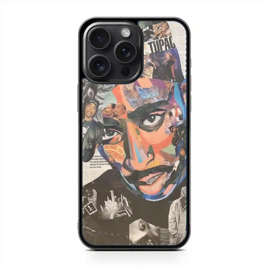 2 Pac Sakur Design iPhone 15 Pro Case