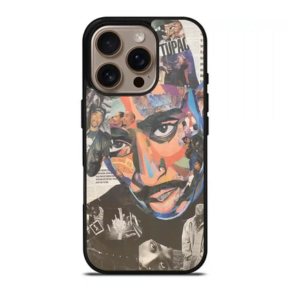 2 Pac Sakur Design iPhone 16 Pro Max Case