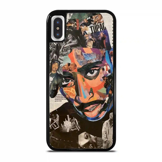 2 Pac Sakur Design iPhone X-XS Case