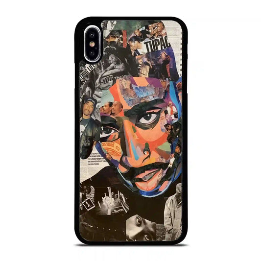 2 Pac Sakur Design iPhone XS Max Case