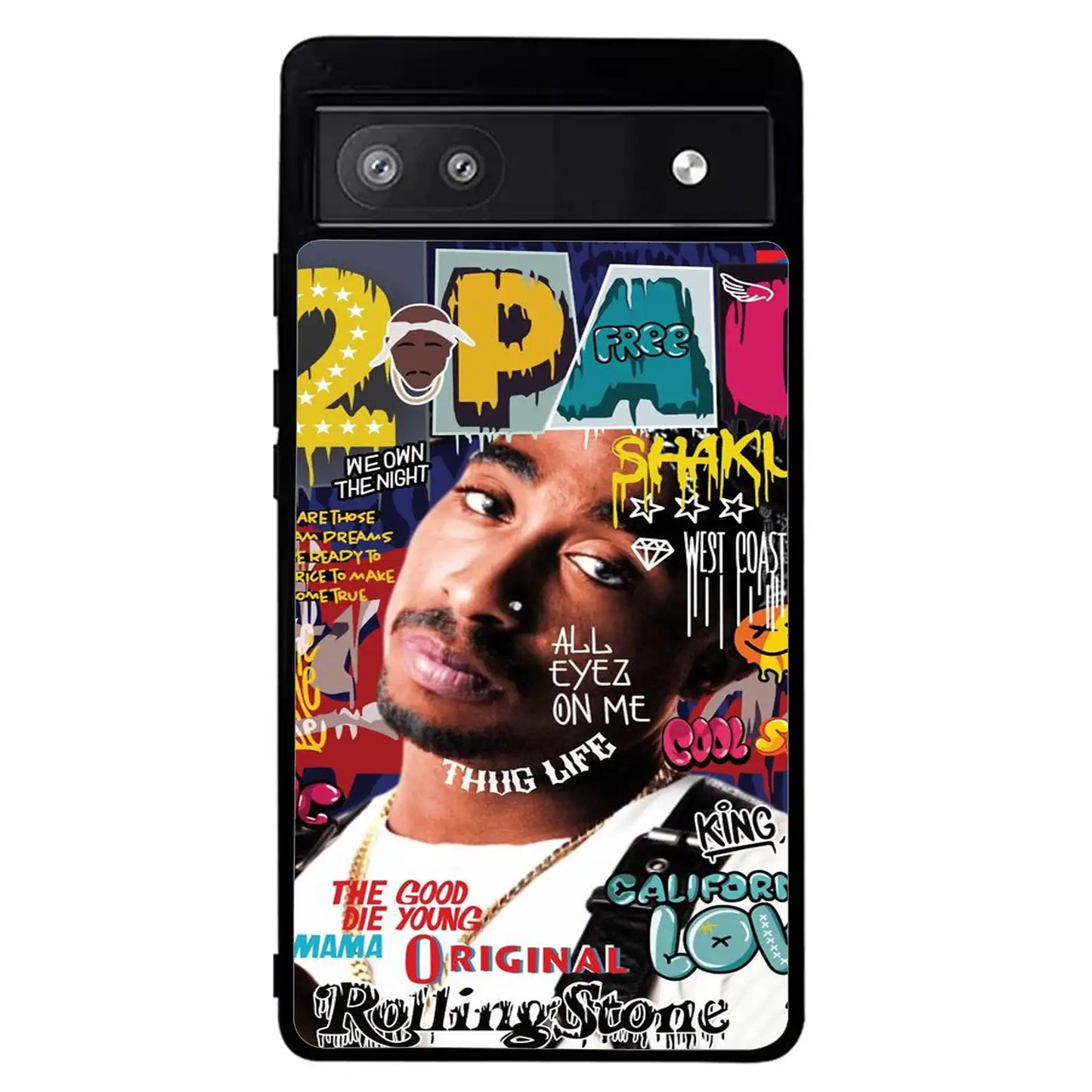 2 Pac Sakur Free Google Pixel 6 Pro Case