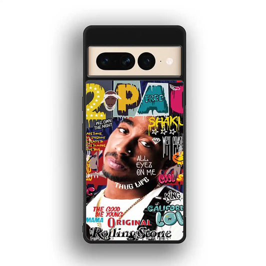 2 Pac Sakur Free Google Pixel 7 Pro Case