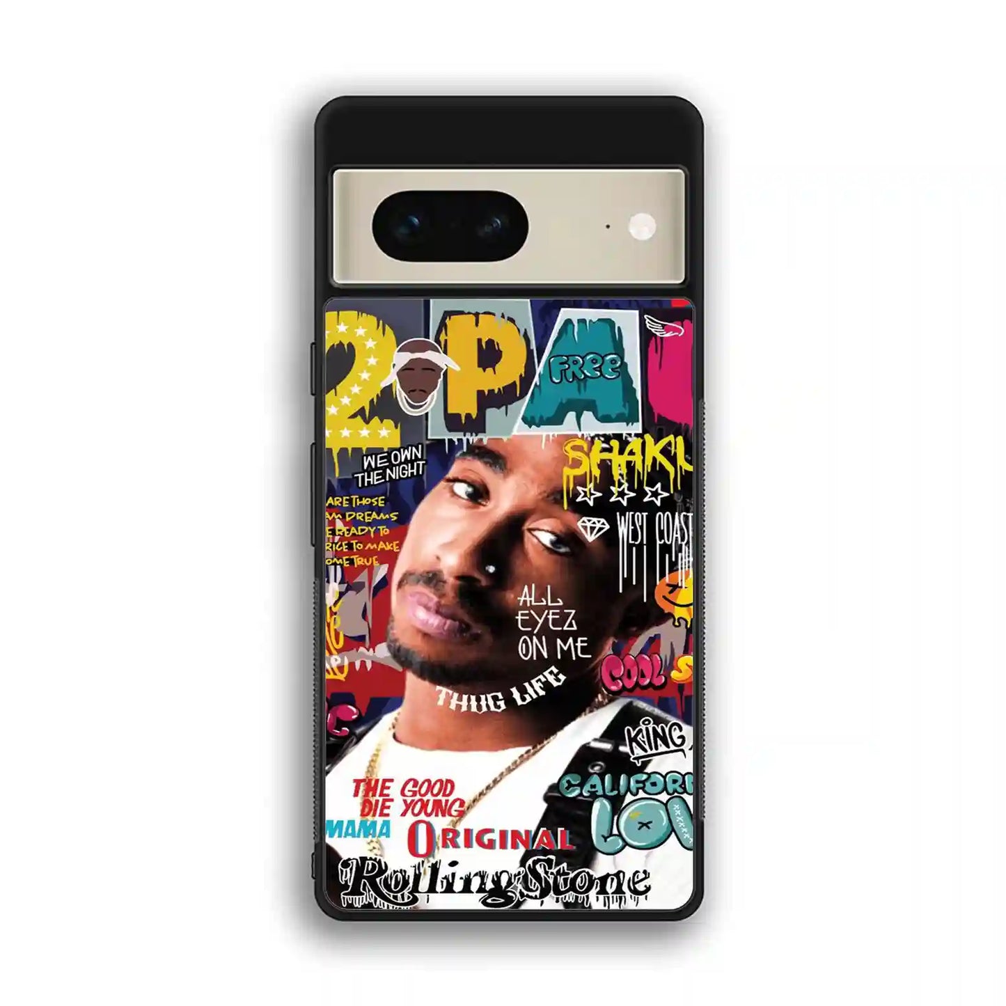 2 Pac Sakur Free Google Pixel 7 Case