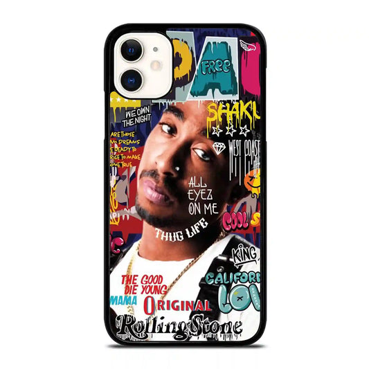 2 Pac Sakur Free iPhone 11 Case