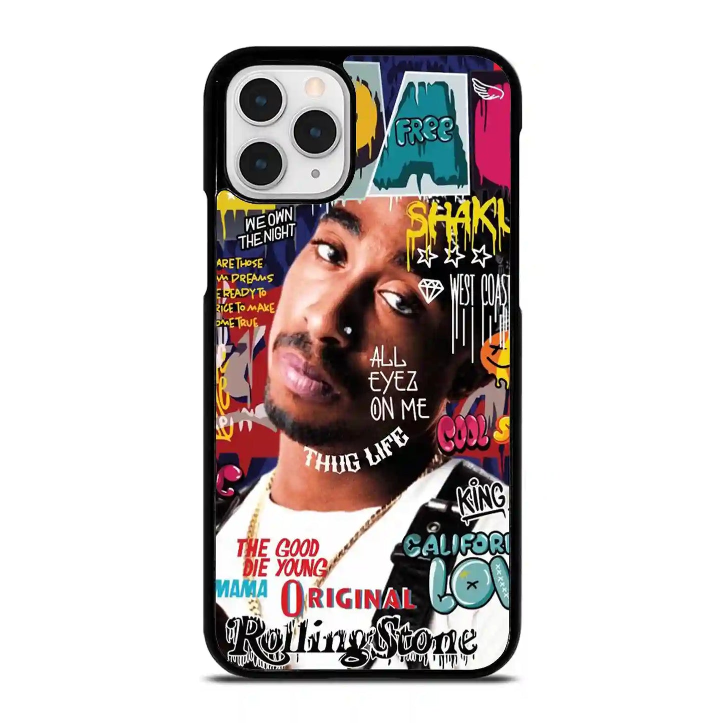 2 Pac Sakur Free iPhone 12 Pro Max Case