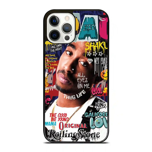 2 Pac Sakur Free iPhone 12 Pro Case