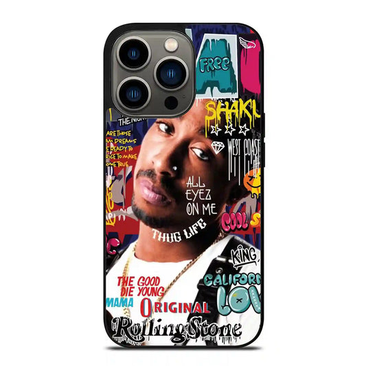 2 Pac Sakur Free iPhone 13 Pro Case