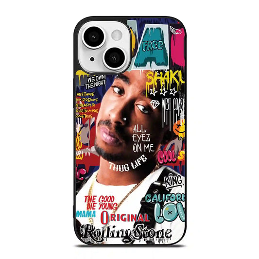 2 Pac Sakur Free iPhone 13 Mini Case