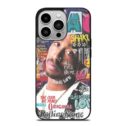 2 Pac Sakur Free iPhone 14 Pro Case