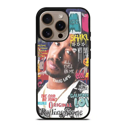 2 Pac Sakur Free iPhone 16 Pro Max Case