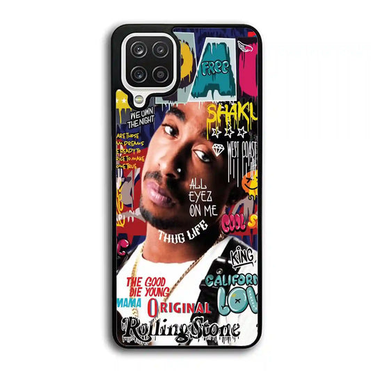 2 Pac Sakur Free Samsung Galaxy A12 Case