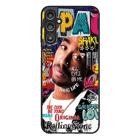 2 Pac Sakur Free Samsung Galaxy A14 5G Case