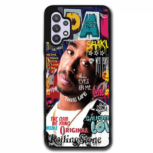 2 Pac Sakur Free Samsung Galaxy A32 5G Case