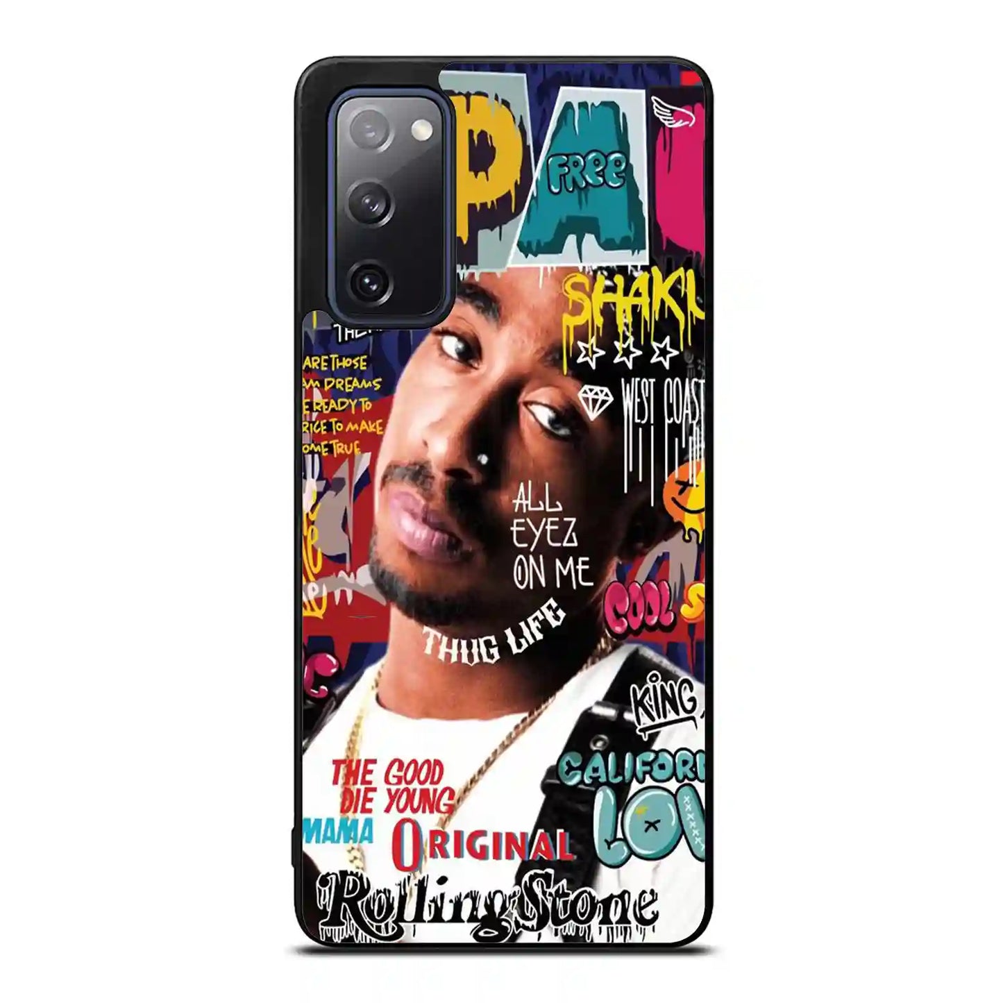 2 Pac Sakur Free Samsung Galaxy S20 FE Case