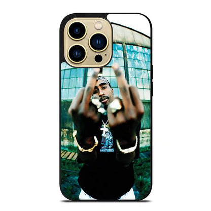 2 Pac Sakur Fuck iPhone 14 Pro Max Case