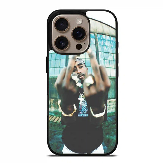 2 Pac Sakur Fuck iPhone 16 Pro Max Case