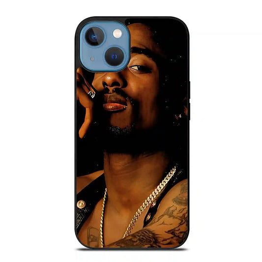 2 Pac Sakur Inspired iPhone 14 Plus Case