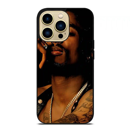 2 Pac Sakur Inspired iPhone 14 Pro Max Case