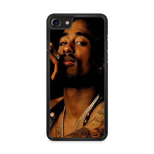 2 Pac Sakur Inspired iPhone SE 2020 Case