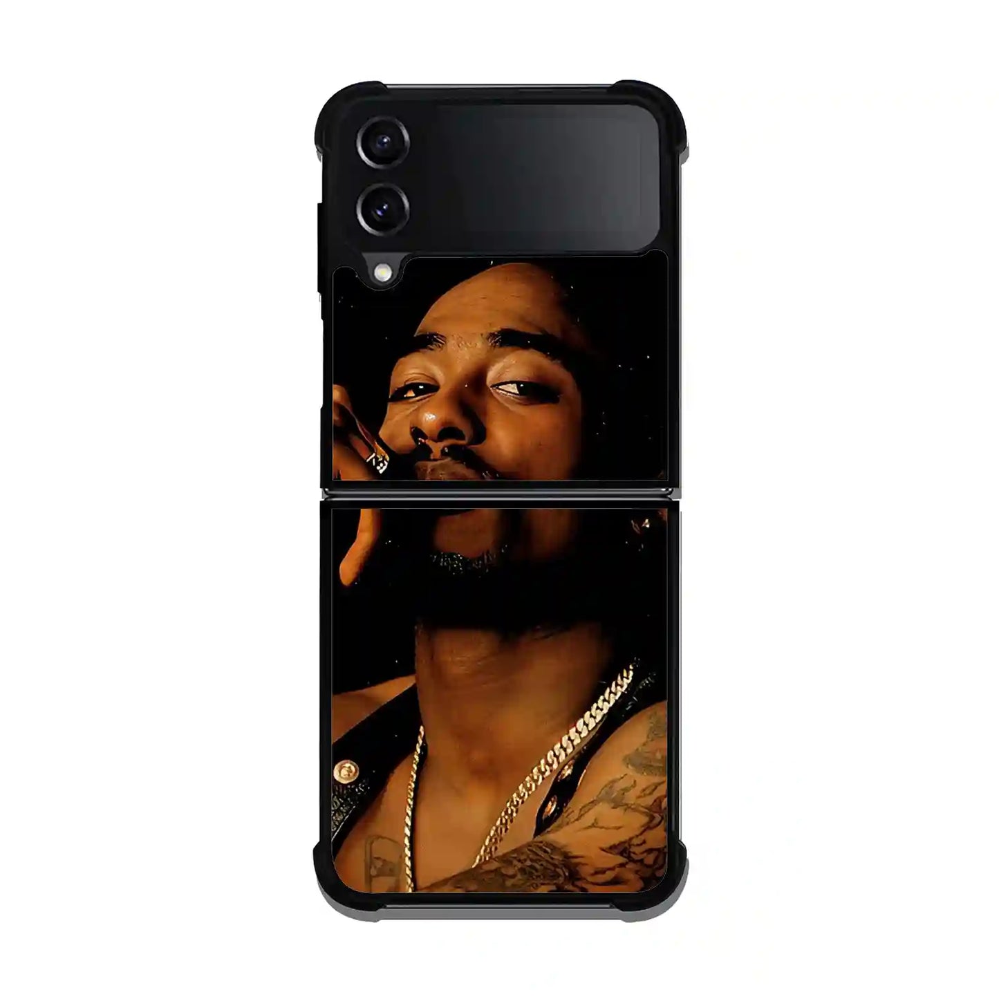 2 Pac Sakur Inspired Samsung Z3 Flip Case