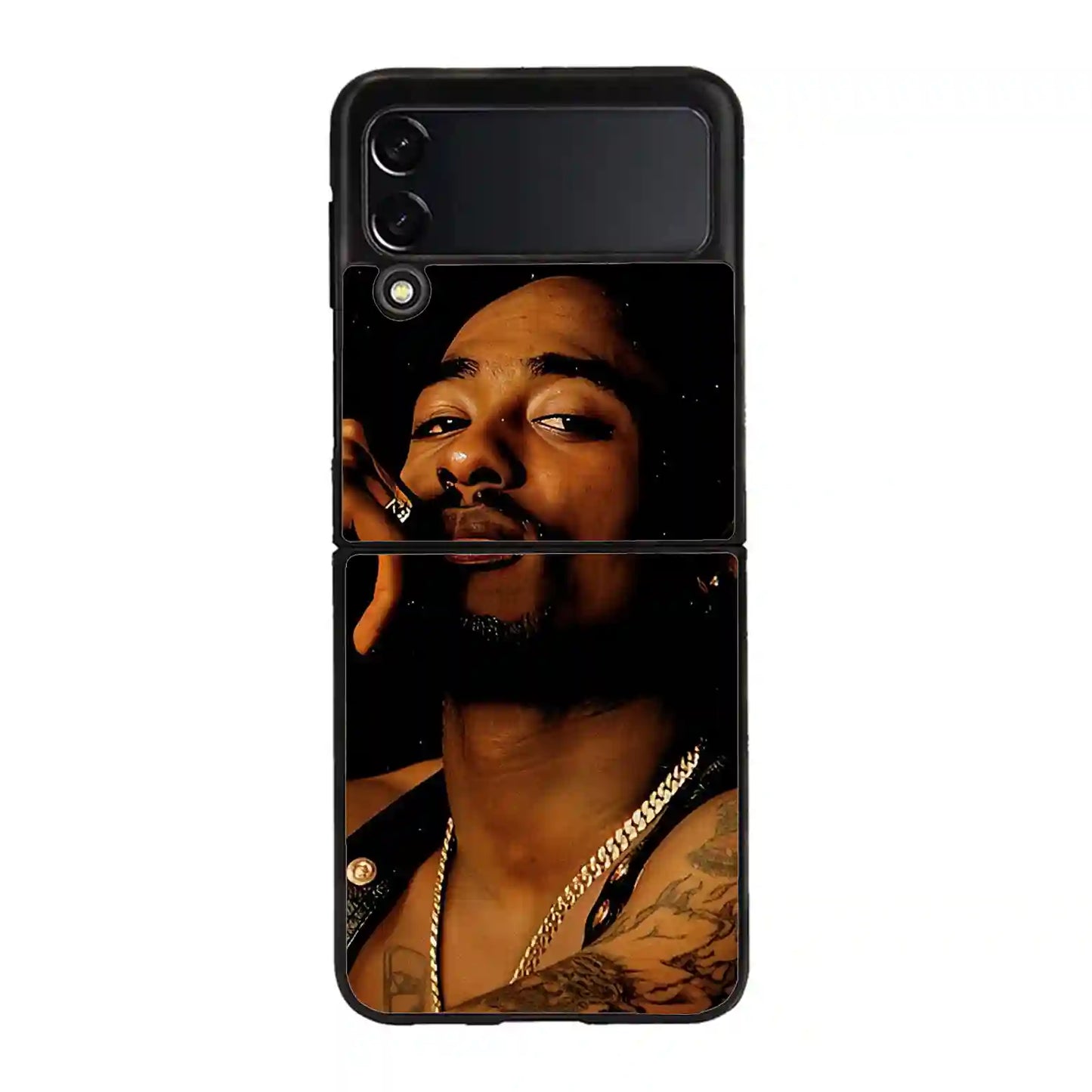 2 Pac Sakur Inspired Samsung Z4 Flip Case