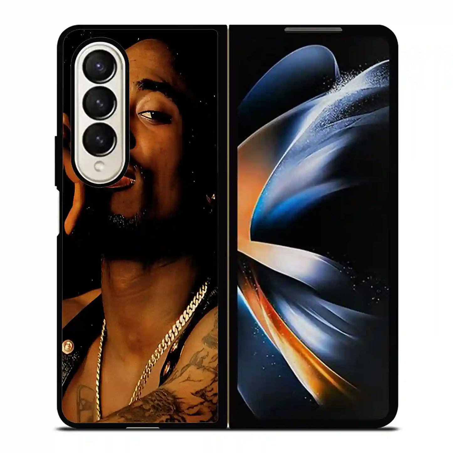 2 Pac Sakur Inspired Samsung Z4 Fold Case