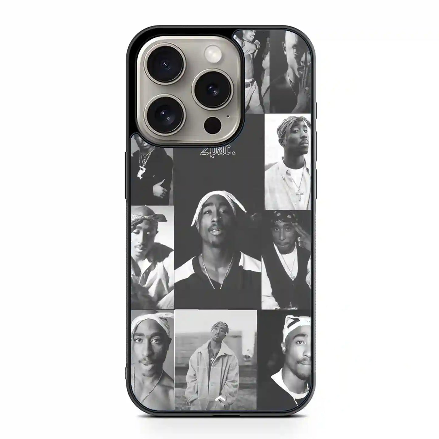 2 Pac Sakur iPhone 15 Pro Max Case