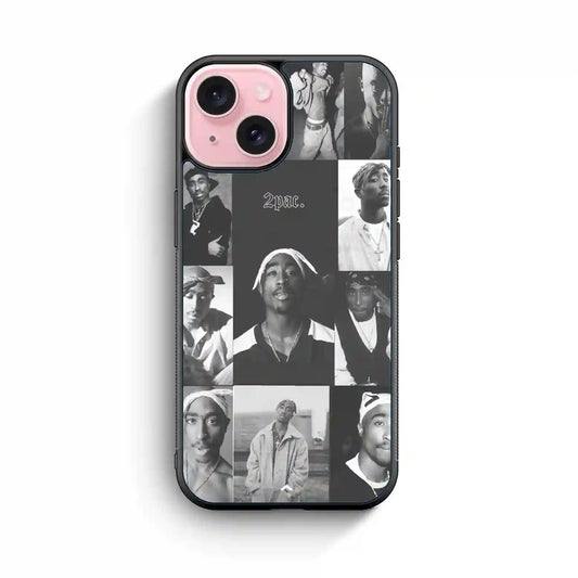 2 Pac Sakur iPhone 15 Case