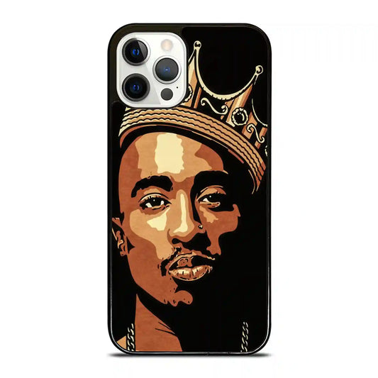 2 Pac Sakur King iPhone 12 Pro Case