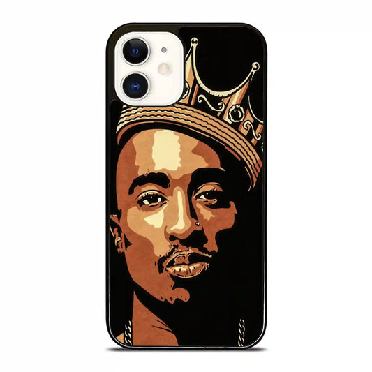 2 Pac Sakur King iPhone 12 Mini Case