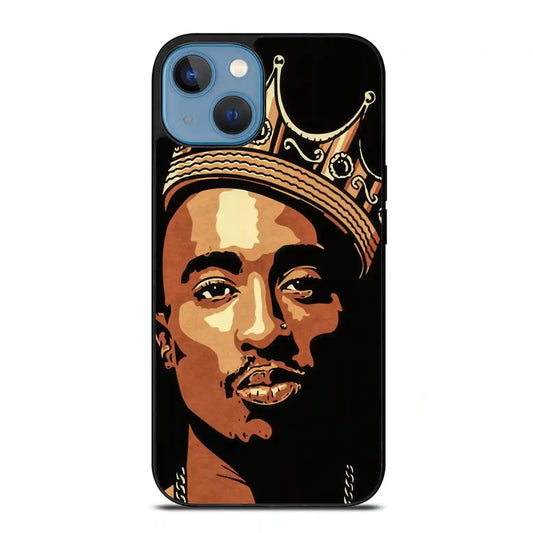 2 Pac Sakur King iPhone 14 Plus Case