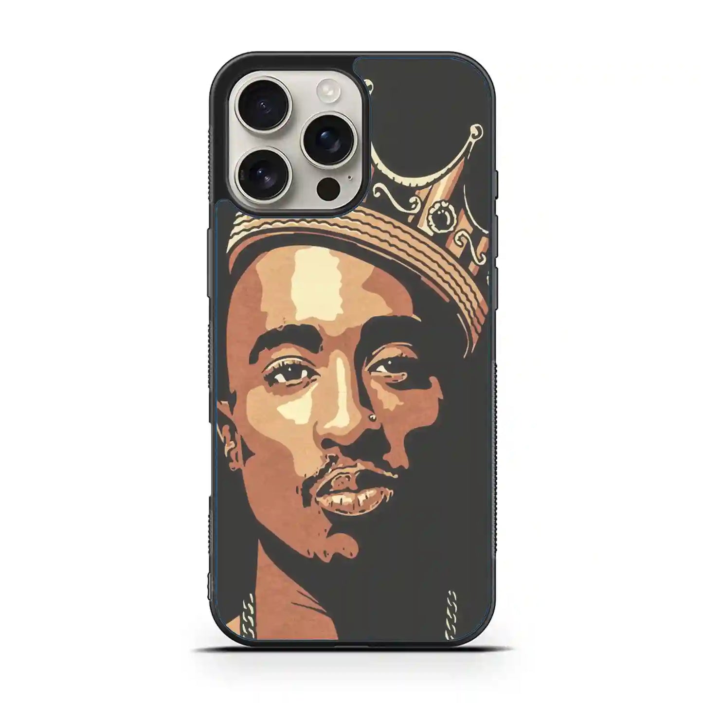 2 Pac Sakur King iPhone 16 Pro Case