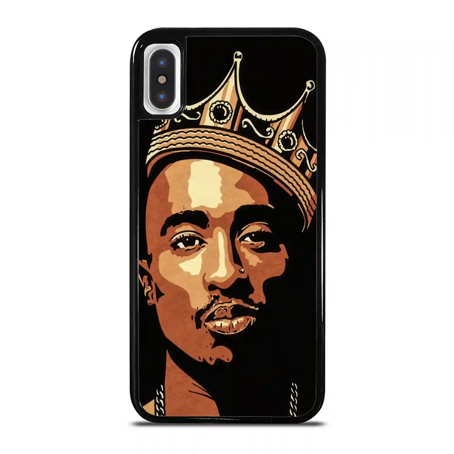 2 Pac Sakur King iPhone X-XS Case