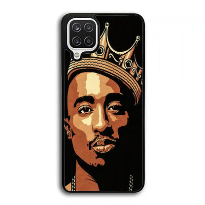 2 Pac Sakur King Samsung Galaxy A12 Case