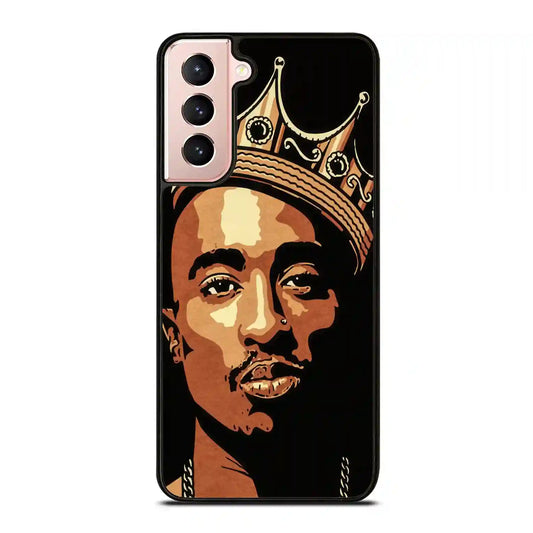 2 Pac Sakur King Samsung Galaxy S21 Plus Case