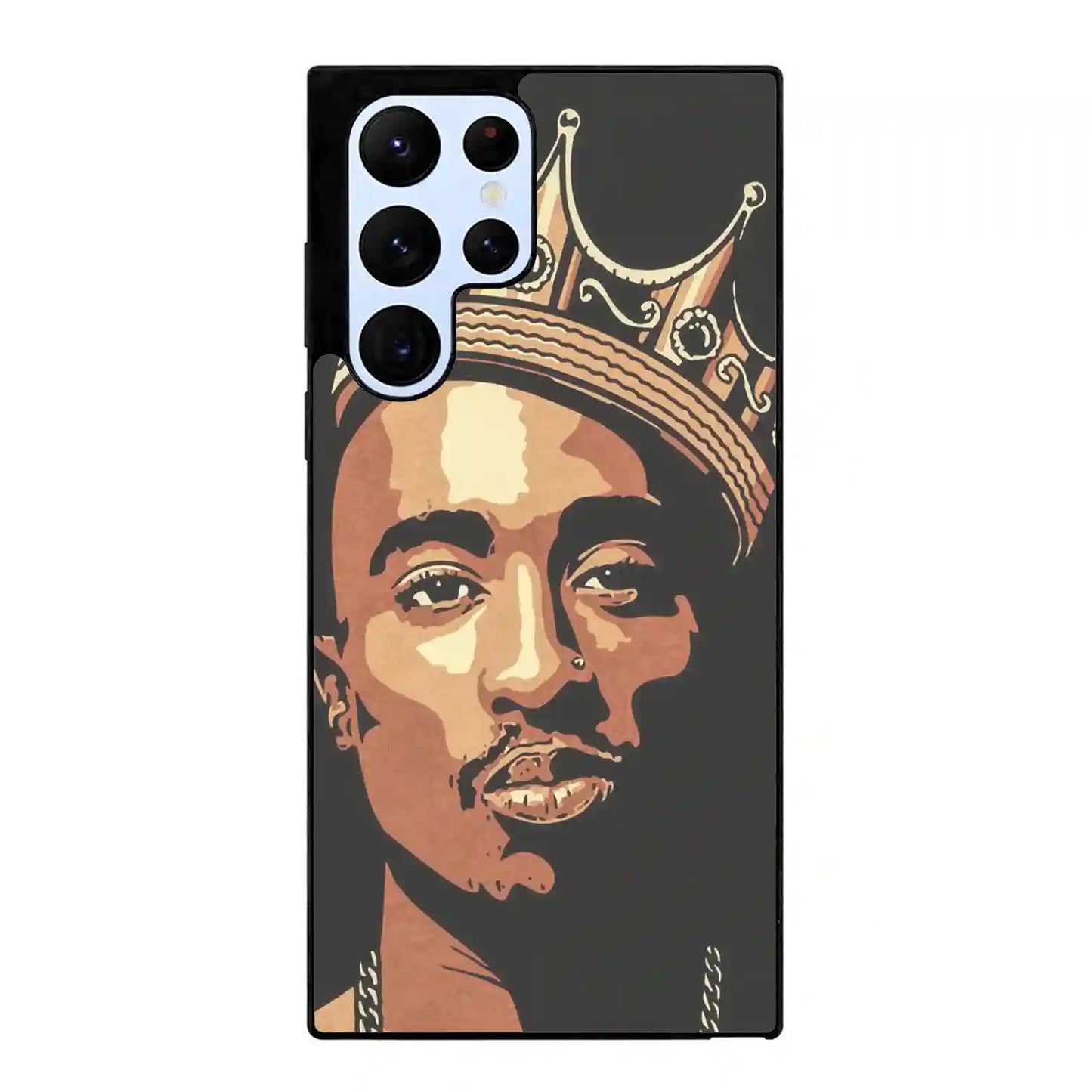 2 Pac Sakur King Samsung Galaxy S22 Ultra Case